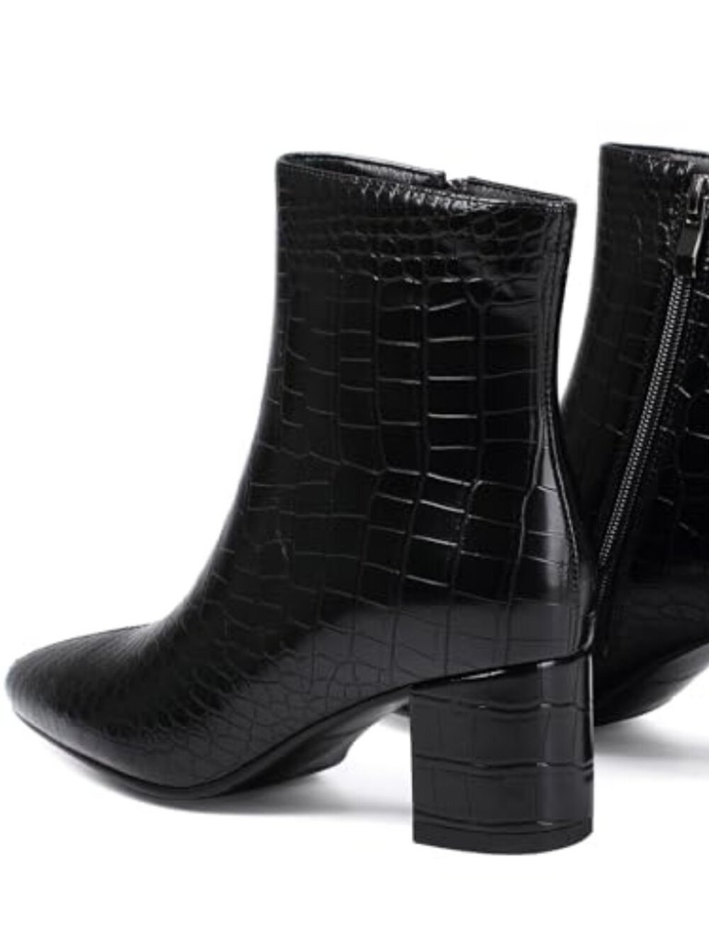 Booties for Women Pointed Toe Ankle Boot Chunky Block Low Heel Boot